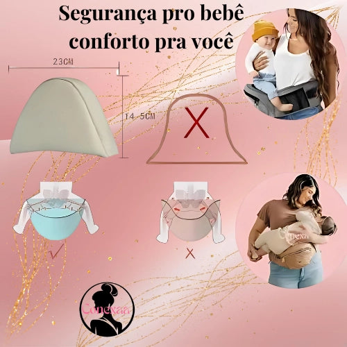 Pochete Assento Acolchoada Para Bebes - Travesseiro de Cintura